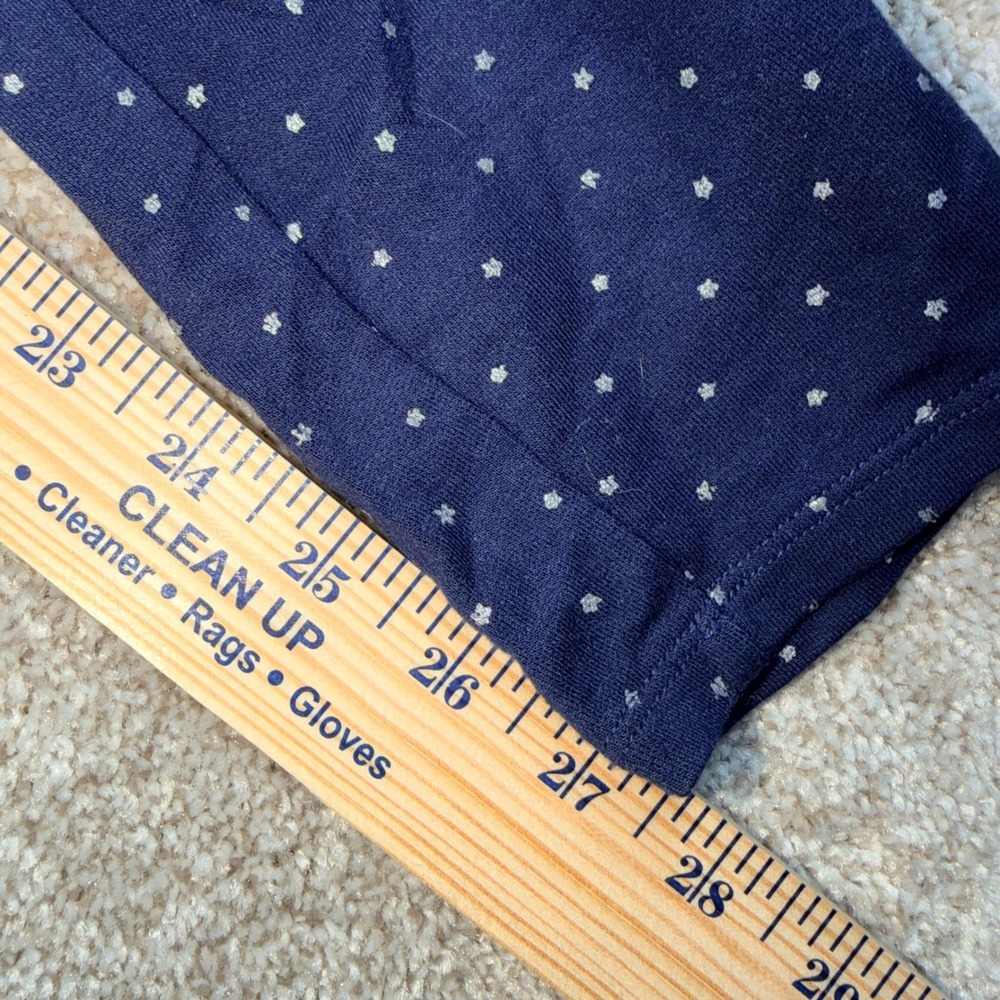 Boden Womens Navy Blue Star Print Henley Pajama Set Long Sleeve 2 Piece PJ Set 6 - Picture 12 of 13